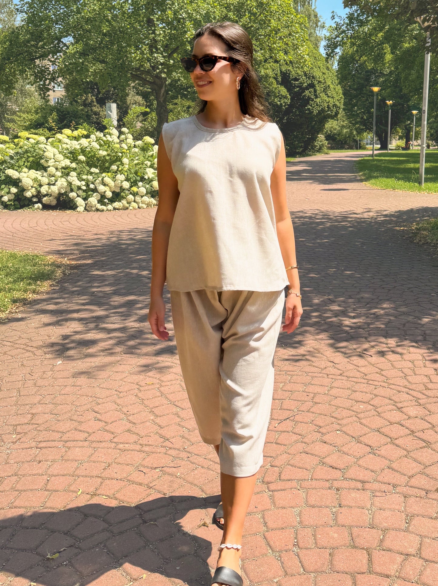 Sienna Lněný Set