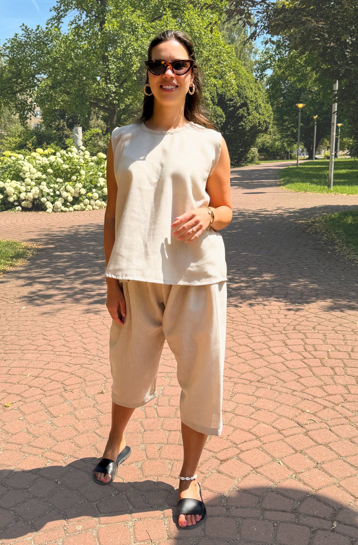 Sienna Lněný Set